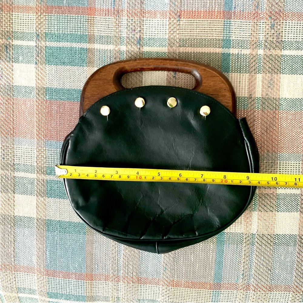 Vintage round bag with changeable designs - Picture 7 of 9